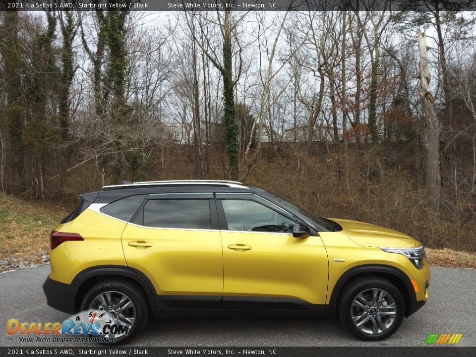 Starbright Yellow 2021 Kia Seltos S AWD Photo #5