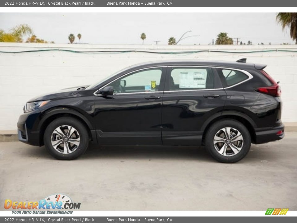 Crystal Black Pearl 2022 Honda HR-V LX Photo #6