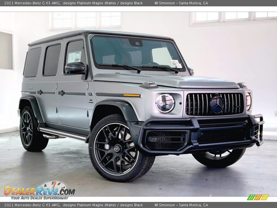 Front 3/4 View of 2021 Mercedes-Benz G 63 AMG Photo #12