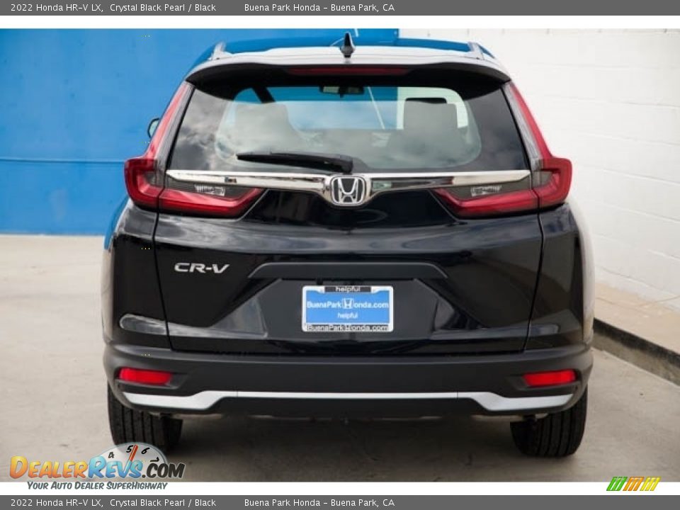 2022 Honda HR-V LX Crystal Black Pearl / Black Photo #7