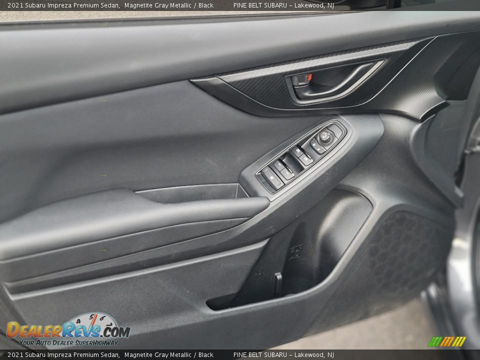 2021 Subaru Impreza Premium Sedan Magnetite Gray Metallic / Black Photo #34