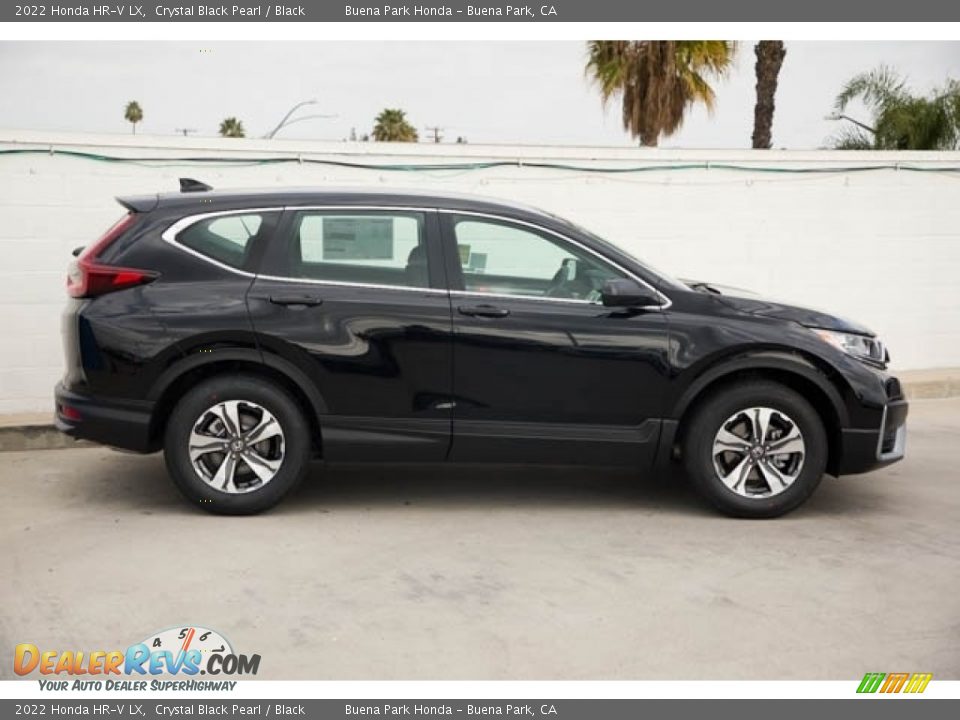 2022 Honda HR-V LX Crystal Black Pearl / Black Photo #8