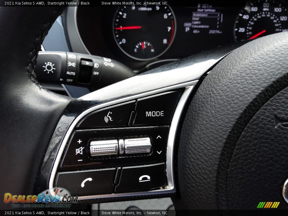 2021 Kia Seltos S AWD Steering Wheel Photo #17