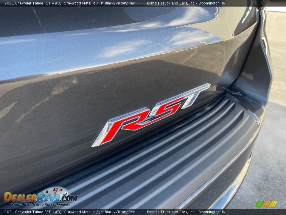 2021 Chevrolet Tahoe RST 4WD Graywood Metallic / Jet Black/Victory Red Photo #16
