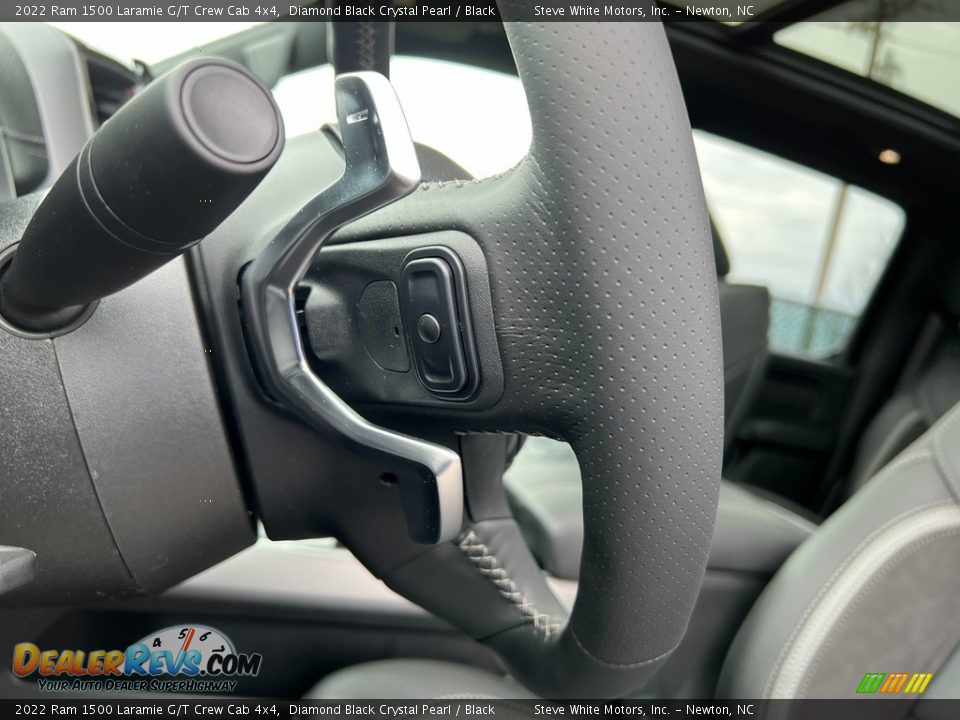 2022 Ram 1500 Laramie G/T Crew Cab 4x4 Steering Wheel Photo #17