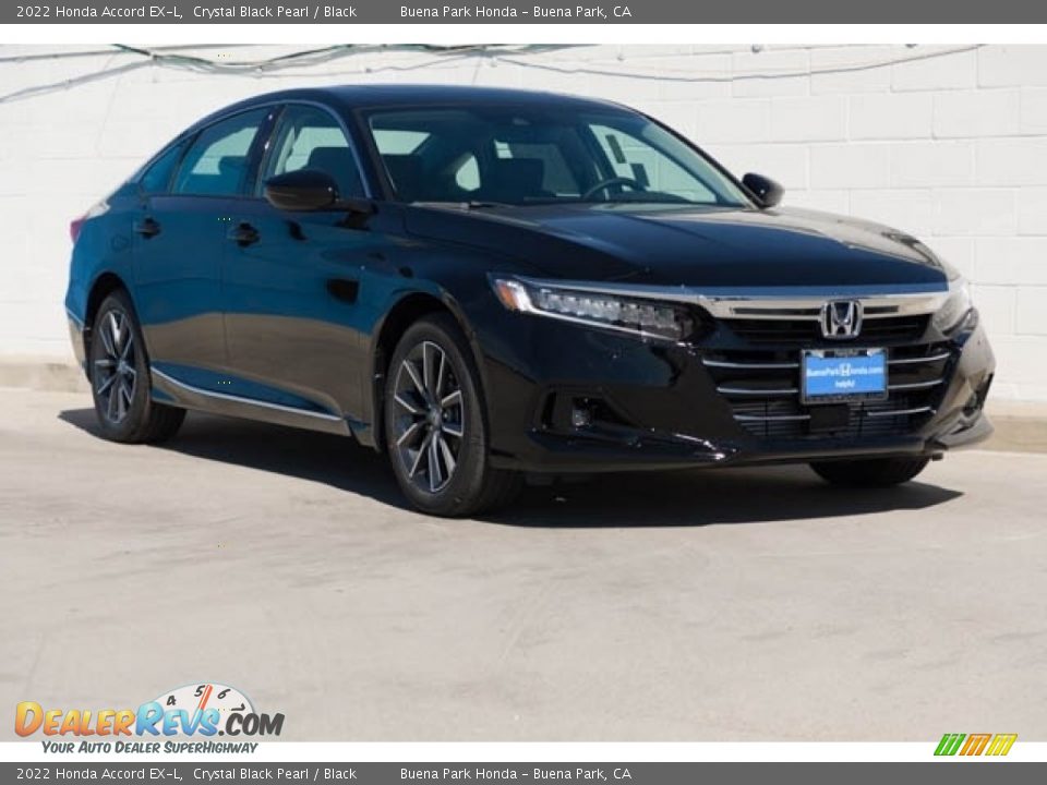 Front 3/4 View of 2022 Honda Accord EX-L Photo #1