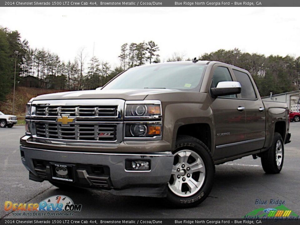 2014 Chevrolet Silverado 1500 LTZ Crew Cab 4x4 Brownstone Metallic / Cocoa/Dune Photo #1