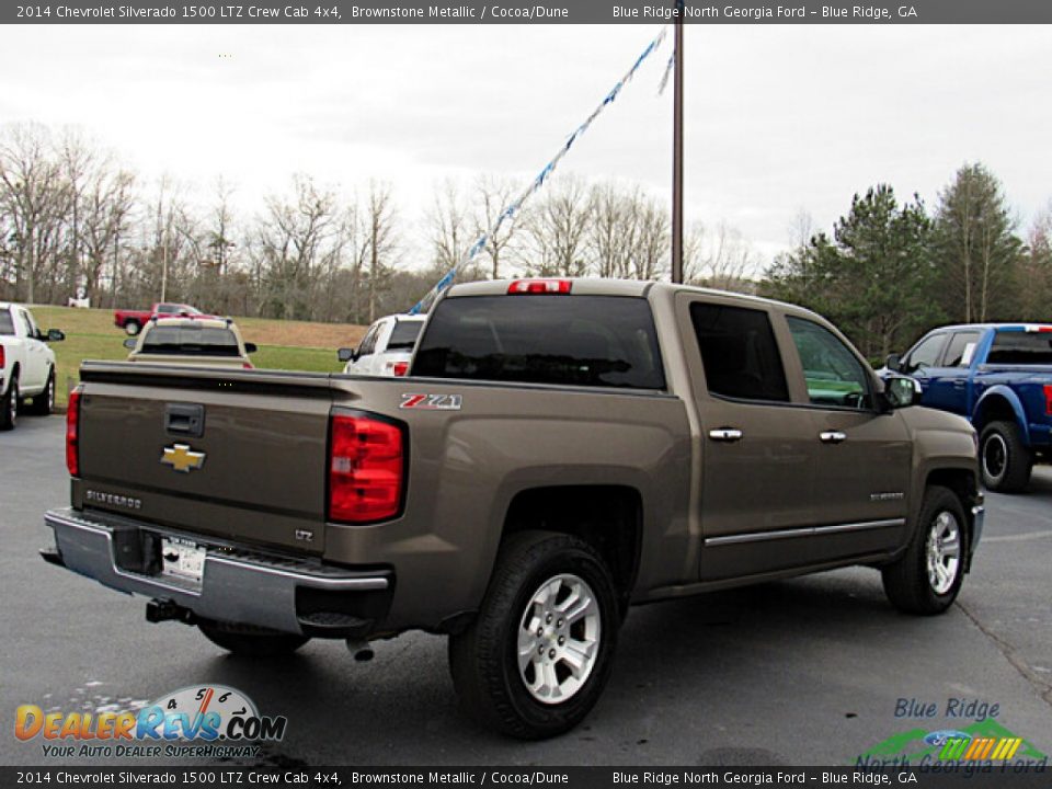 2014 Chevrolet Silverado 1500 LTZ Crew Cab 4x4 Brownstone Metallic / Cocoa/Dune Photo #5