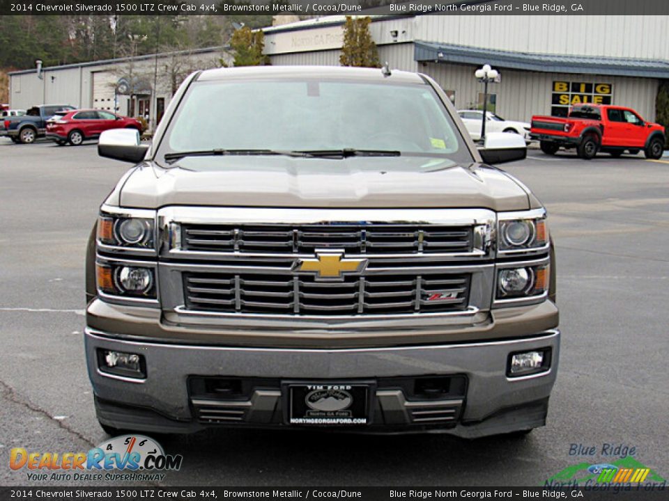 2014 Chevrolet Silverado 1500 LTZ Crew Cab 4x4 Brownstone Metallic / Cocoa/Dune Photo #8