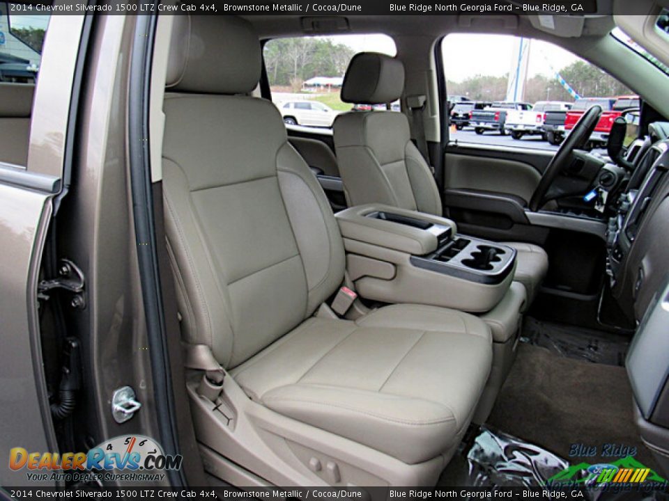 2014 Chevrolet Silverado 1500 LTZ Crew Cab 4x4 Brownstone Metallic / Cocoa/Dune Photo #11