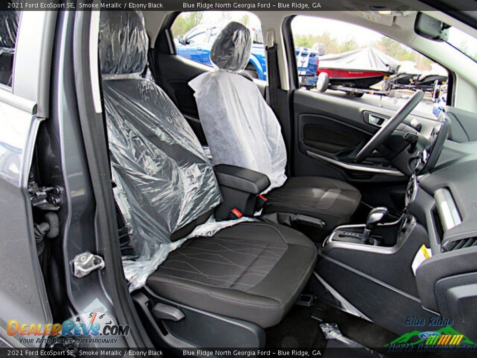 2021 Ford EcoSport SE Smoke Metallic / Ebony Black Photo #12