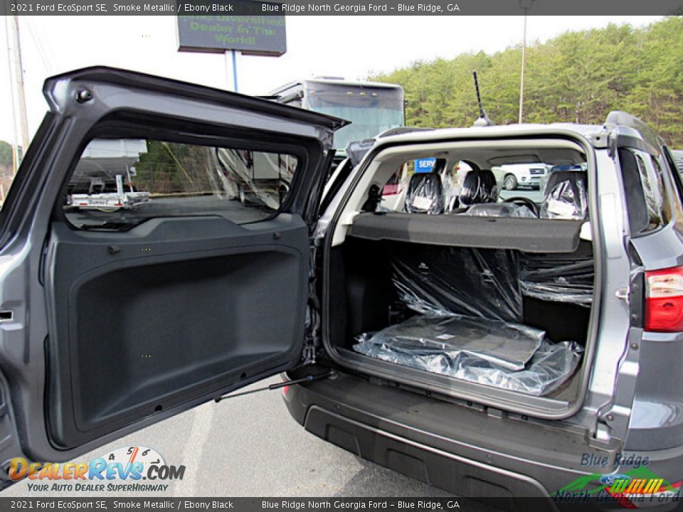 2021 Ford EcoSport SE Smoke Metallic / Ebony Black Photo #14