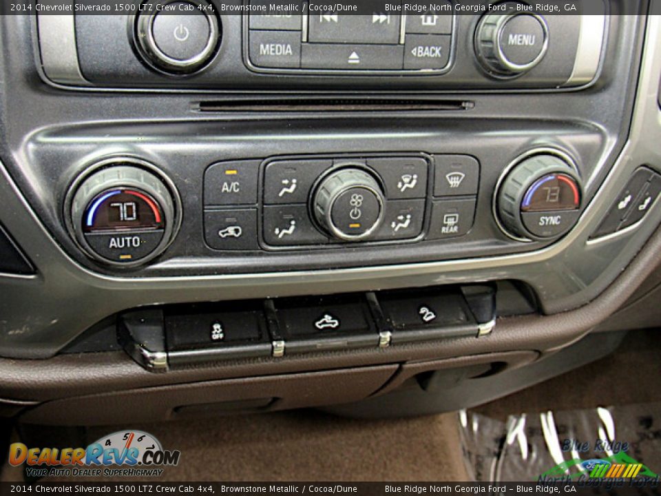 2014 Chevrolet Silverado 1500 LTZ Crew Cab 4x4 Brownstone Metallic / Cocoa/Dune Photo #20