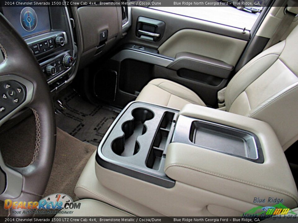 2014 Chevrolet Silverado 1500 LTZ Crew Cab 4x4 Brownstone Metallic / Cocoa/Dune Photo #23