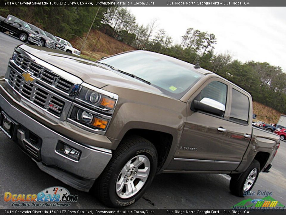 2014 Chevrolet Silverado 1500 LTZ Crew Cab 4x4 Brownstone Metallic / Cocoa/Dune Photo #25