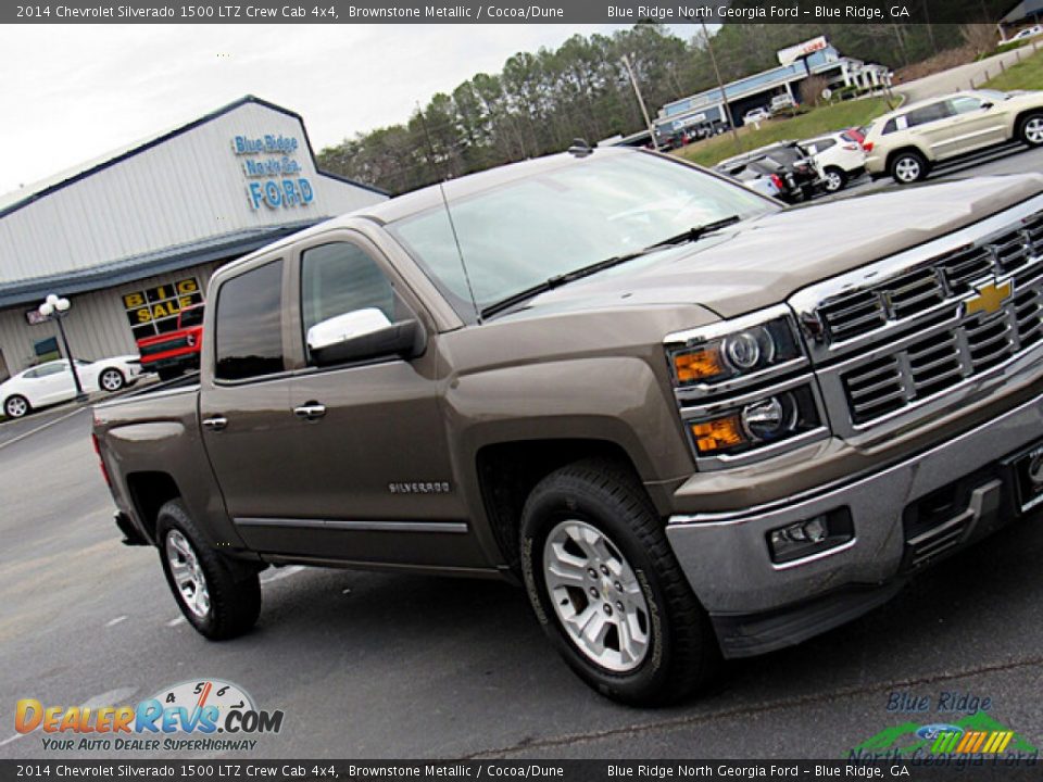 2014 Chevrolet Silverado 1500 LTZ Crew Cab 4x4 Brownstone Metallic / Cocoa/Dune Photo #26