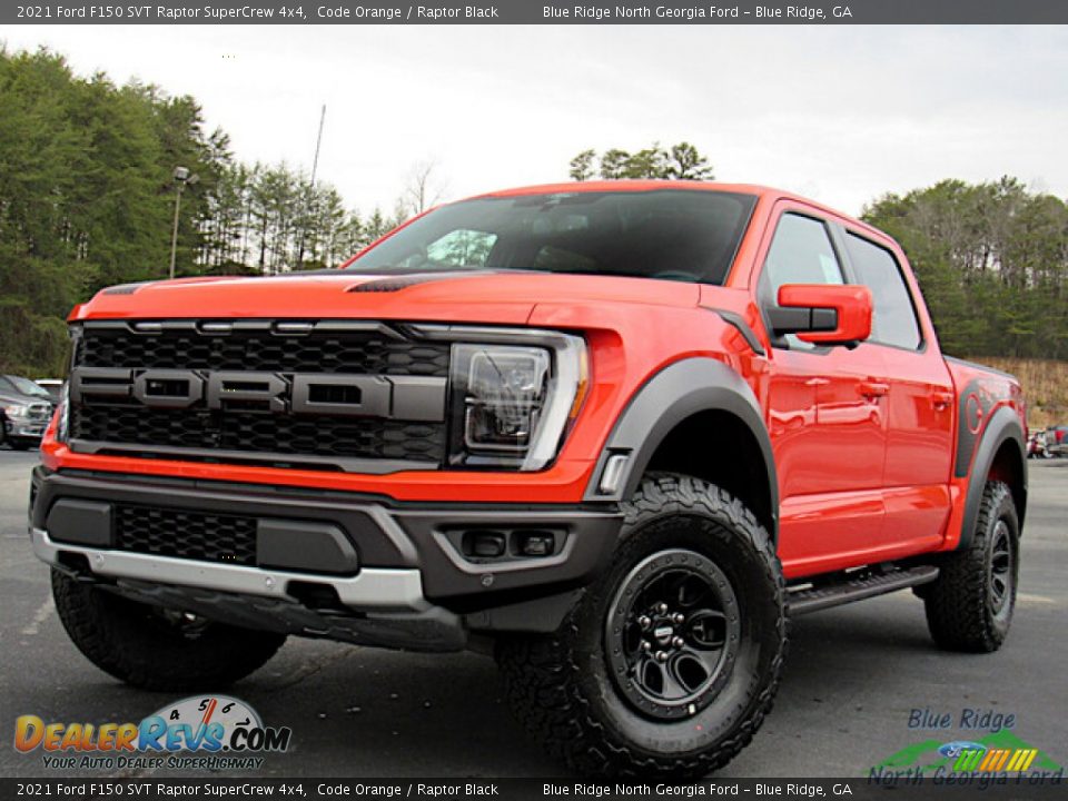 Front 3/4 View of 2021 Ford F150 SVT Raptor SuperCrew 4x4 Photo #1
