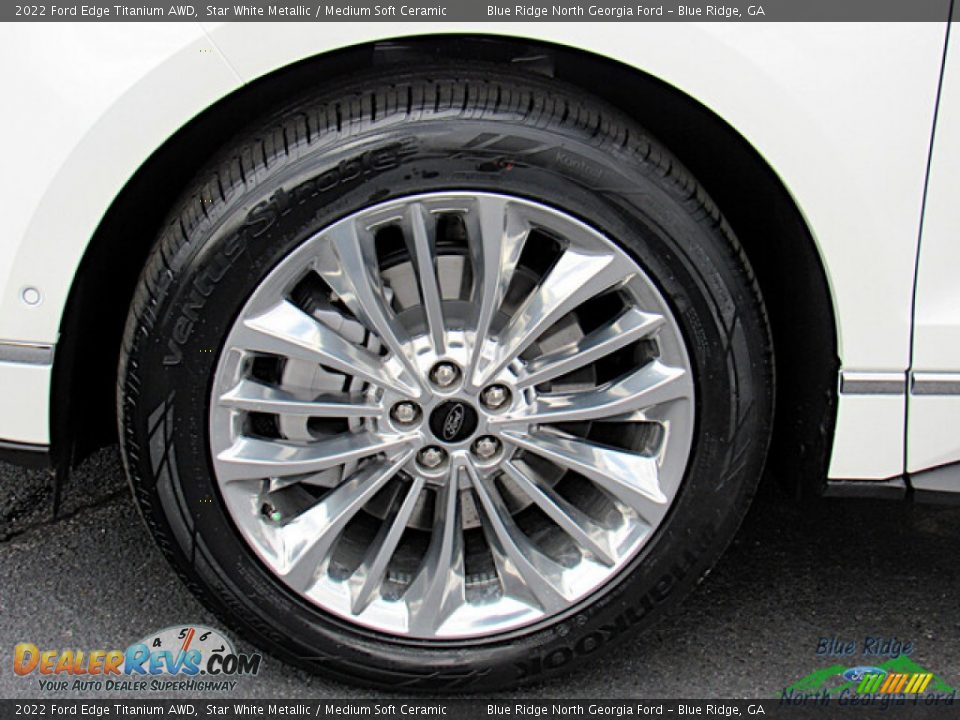2022 Ford Edge Titanium AWD Wheel Photo #9