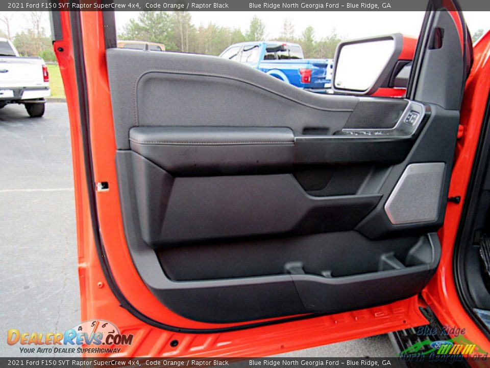 Door Panel of 2021 Ford F150 SVT Raptor SuperCrew 4x4 Photo #11