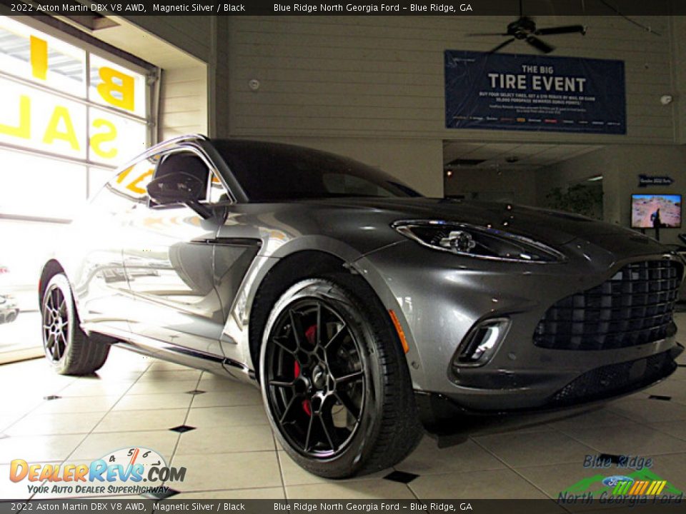 2022 Aston Martin DBX V8 AWD Magnetic Silver / Black Photo #5