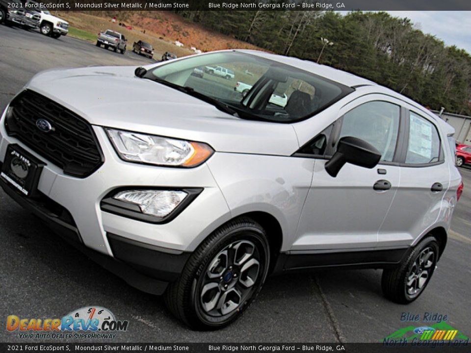 2021 Ford EcoSport S Moondust Silver Metallic / Medium Stone Photo #21