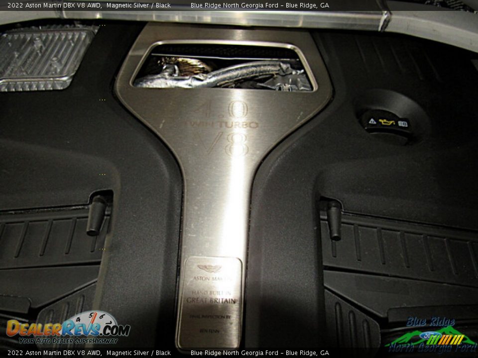 2022 Aston Martin DBX V8 AWD Magnetic Silver / Black Photo #31