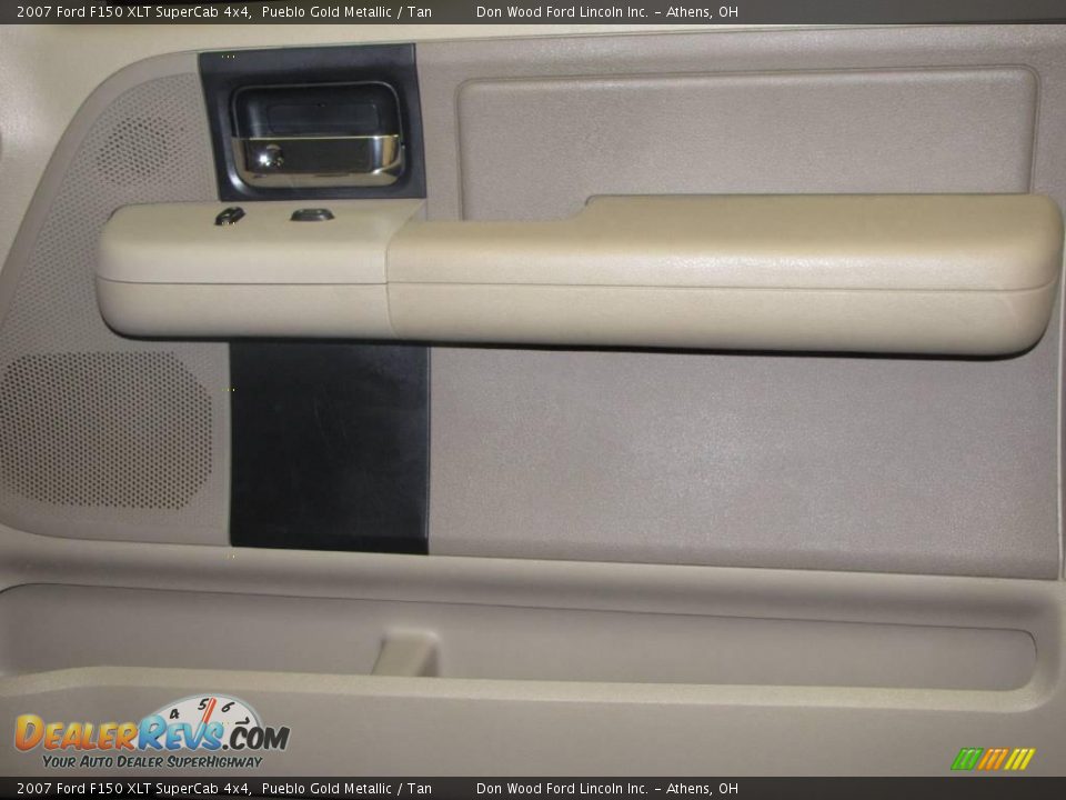 2007 Ford F150 XLT SuperCab 4x4 Pueblo Gold Metallic / Tan Photo #11