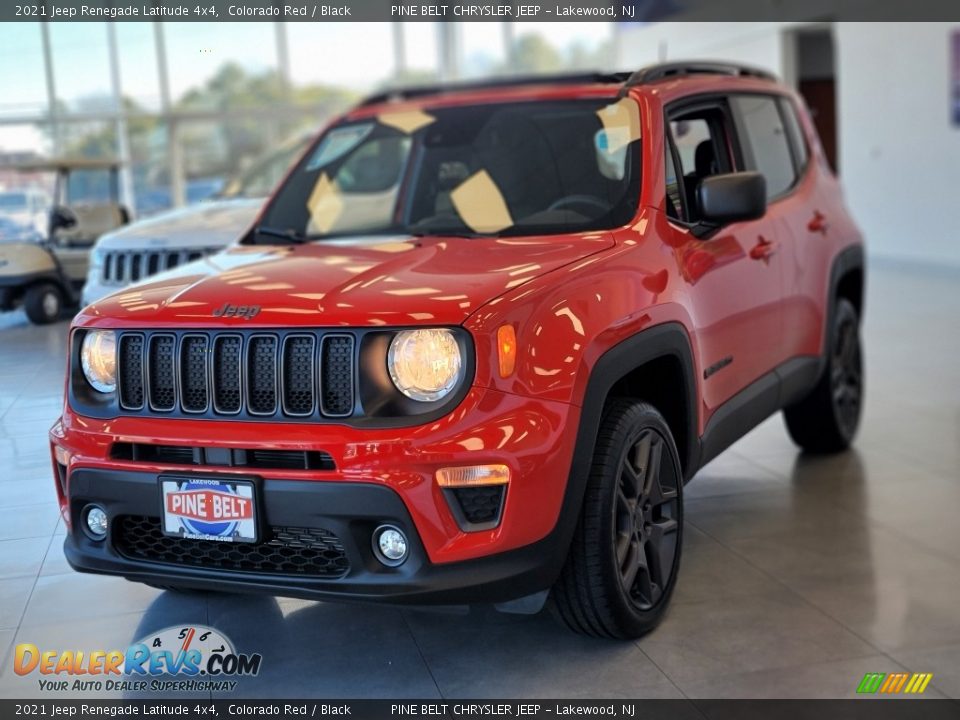 2021 Jeep Renegade Latitude 4x4 Colorado Red / Black Photo #1