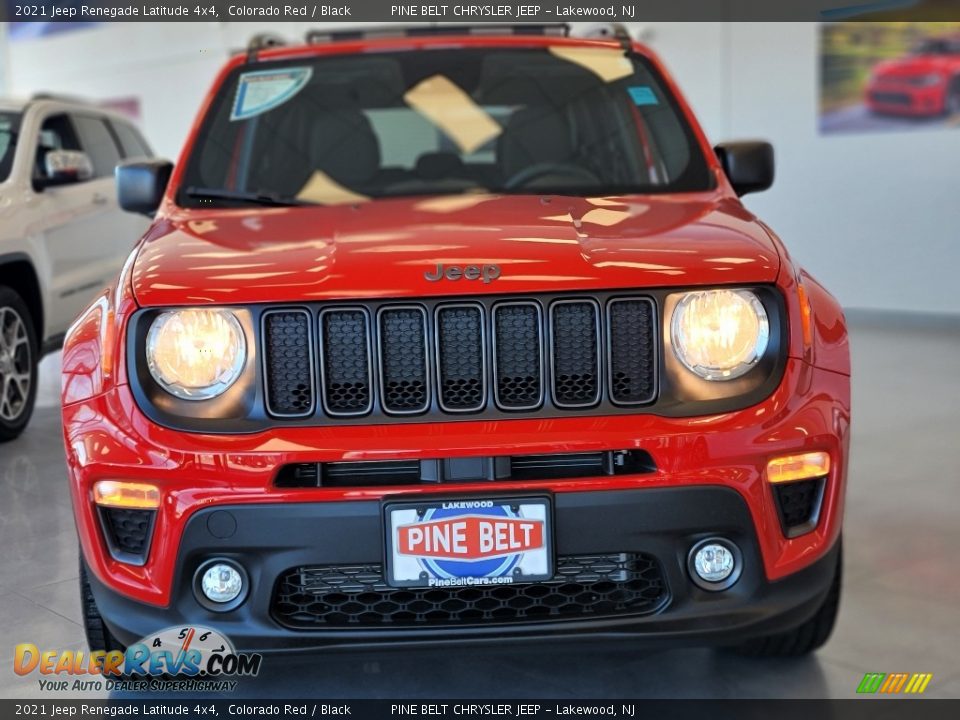 2021 Jeep Renegade Latitude 4x4 Colorado Red / Black Photo #2