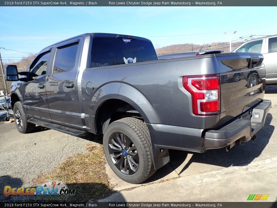 2019 Ford F150 STX SuperCrew 4x4 Magnetic / Black Photo #2