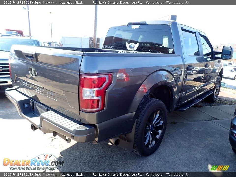 2019 Ford F150 STX SuperCrew 4x4 Magnetic / Black Photo #3