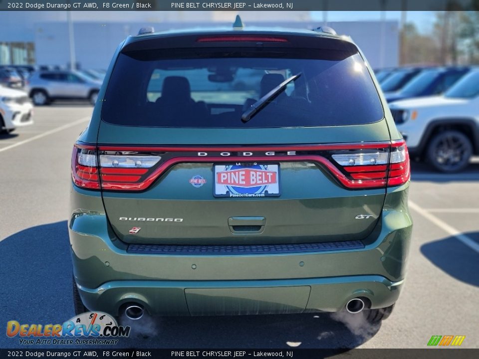 2022 Dodge Durango GT AWD F8 Green / Black Photo #6