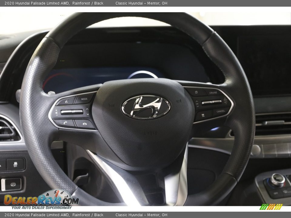 2020 Hyundai Palisade Limited AWD Rainforest / Black Photo #7