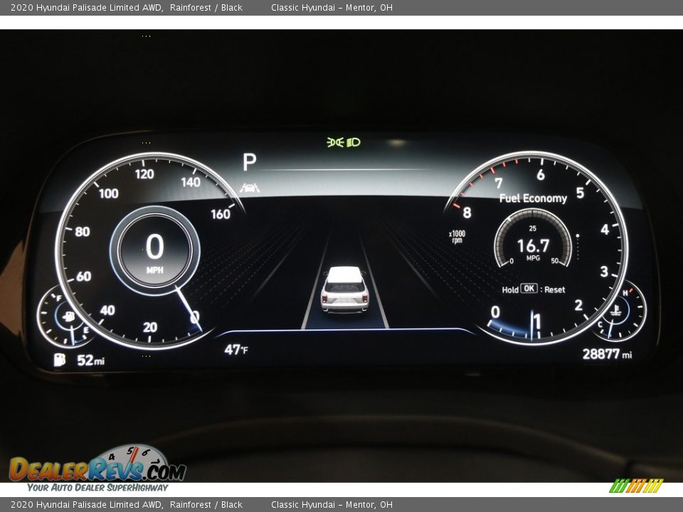 2020 Hyundai Palisade Limited AWD Rainforest / Black Photo #8