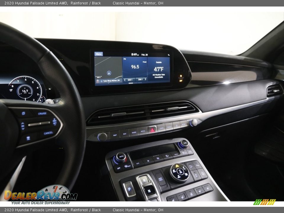 2020 Hyundai Palisade Limited AWD Rainforest / Black Photo #9