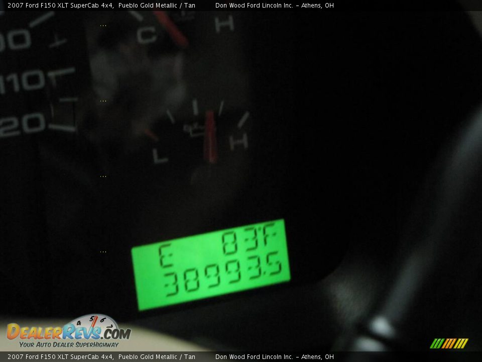 2007 Ford F150 XLT SuperCab 4x4 Pueblo Gold Metallic / Tan Photo #18