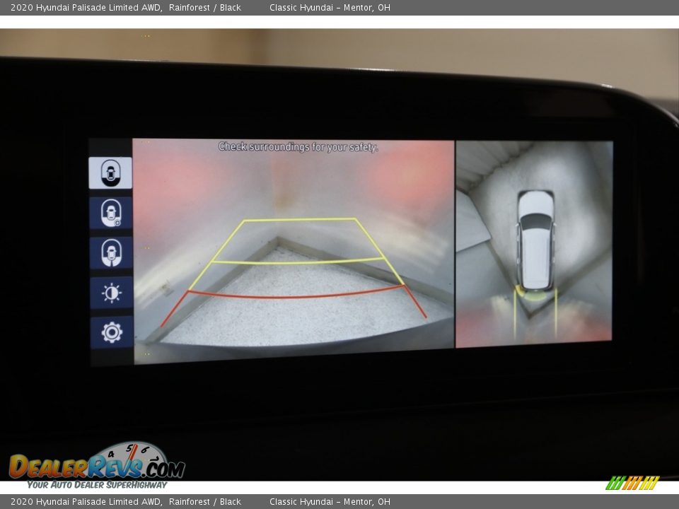 2020 Hyundai Palisade Limited AWD Rainforest / Black Photo #14