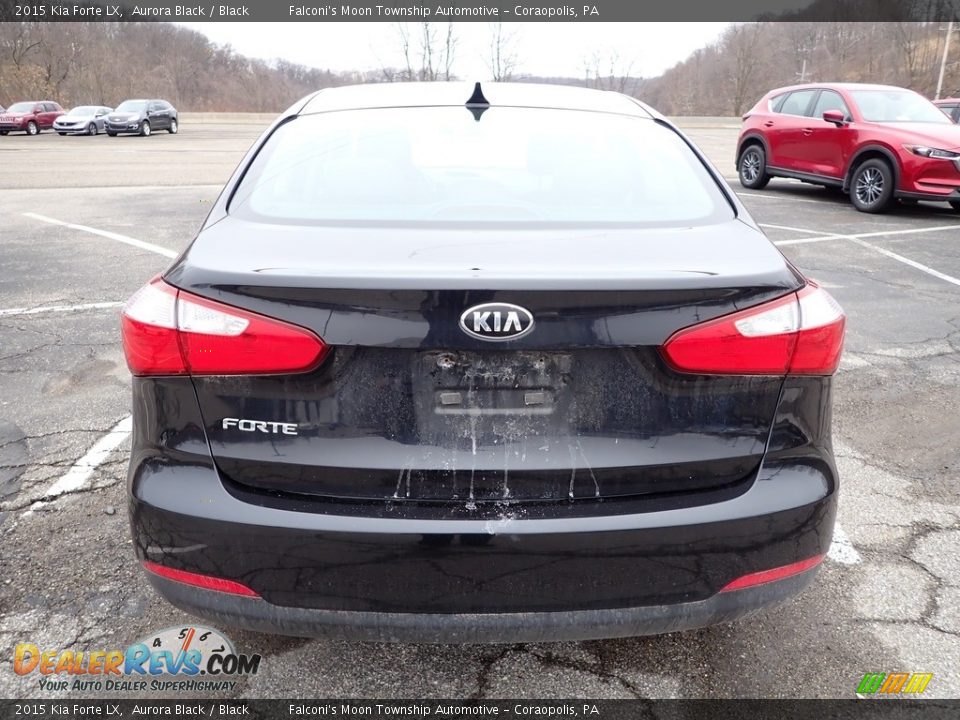 2015 Kia Forte LX Aurora Black / Black Photo #2