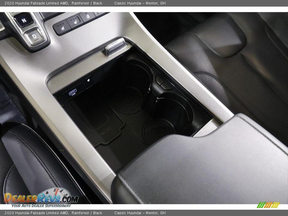2020 Hyundai Palisade Limited AWD Rainforest / Black Photo #17