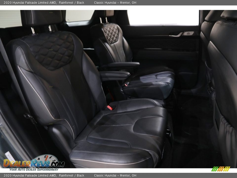 2020 Hyundai Palisade Limited AWD Rainforest / Black Photo #19