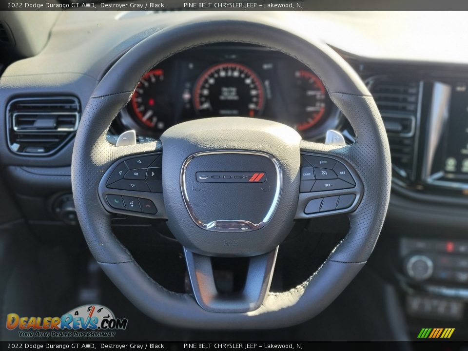 2022 Dodge Durango GT AWD Destroyer Gray / Black Photo #10