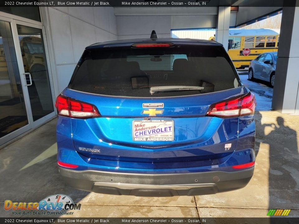 2022 Chevrolet Equinox LT Blue Glow Metallic / Jet Black Photo #5