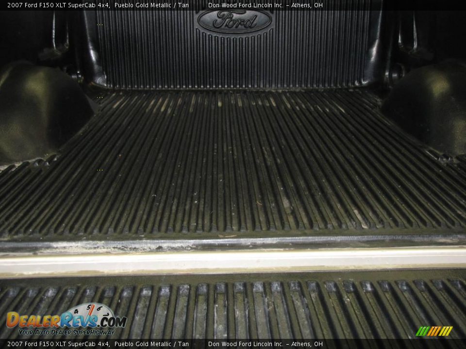 2007 Ford F150 XLT SuperCab 4x4 Pueblo Gold Metallic / Tan Photo #20