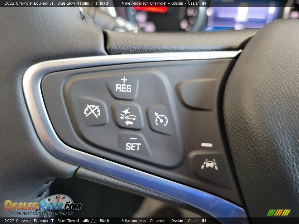 2022 Chevrolet Equinox LT Blue Glow Metallic / Jet Black Photo #25