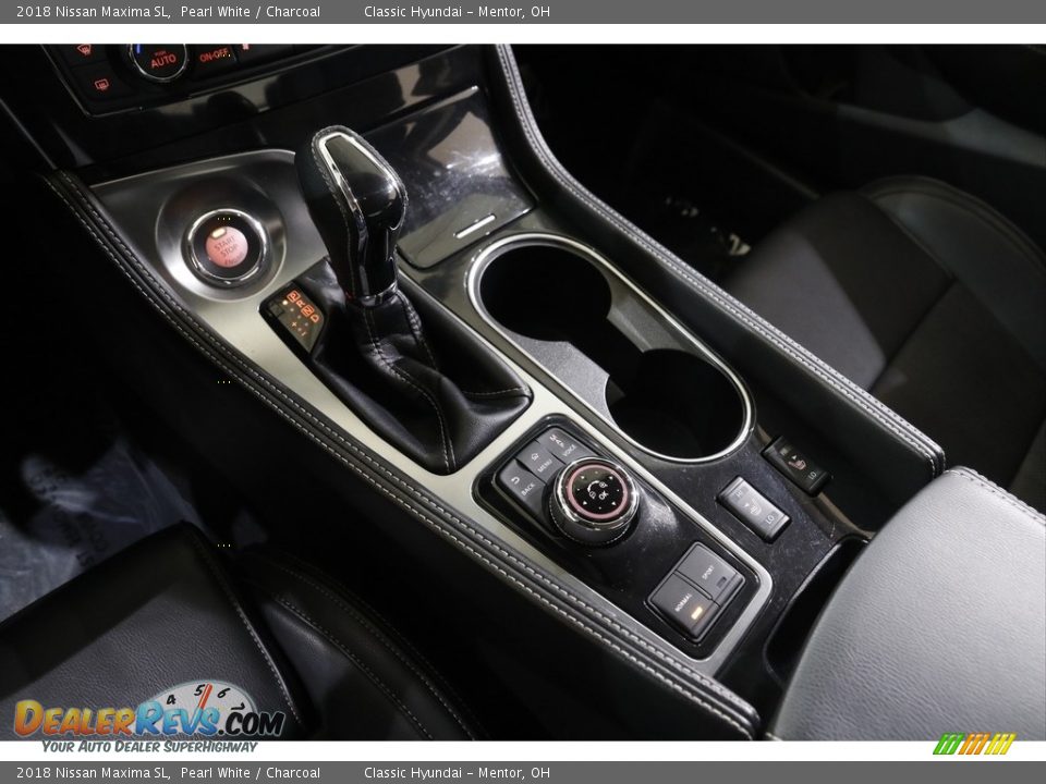 2018 Nissan Maxima SL Pearl White / Charcoal Photo #14