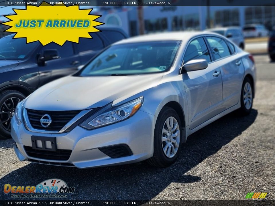 2018 Nissan Altima 2.5 S Brilliant Silver / Charcoal Photo #1