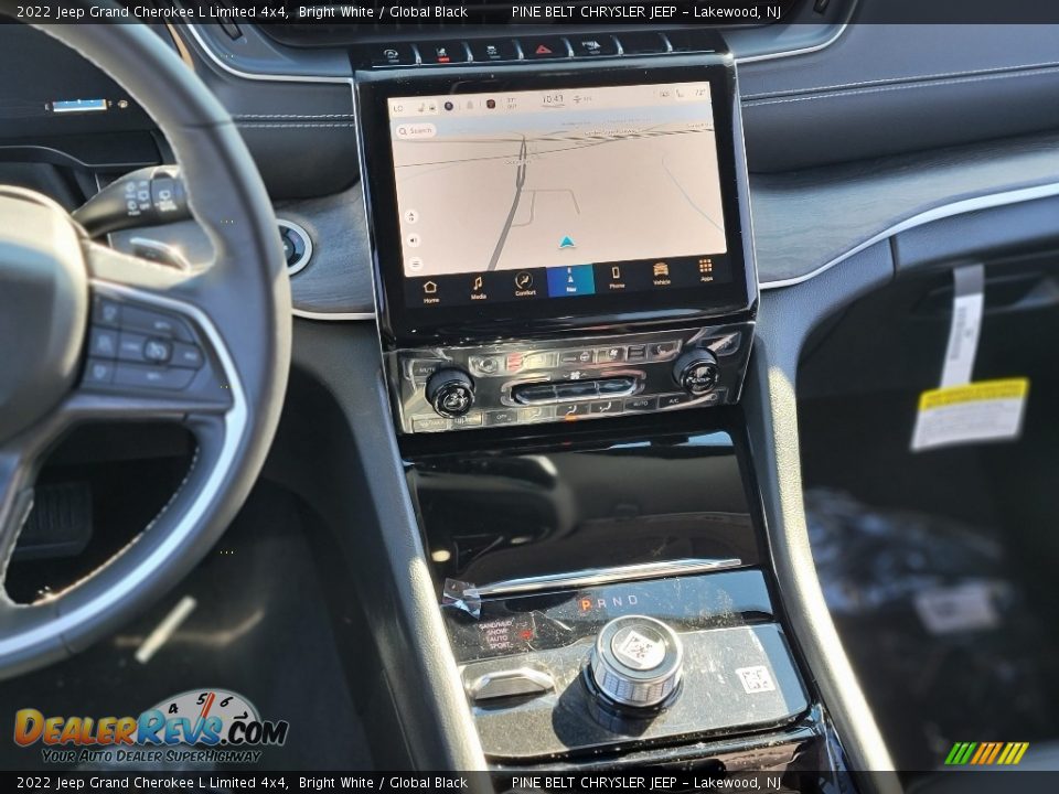 2022 Jeep Grand Cherokee L Limited 4x4 Bright White / Global Black Photo #9