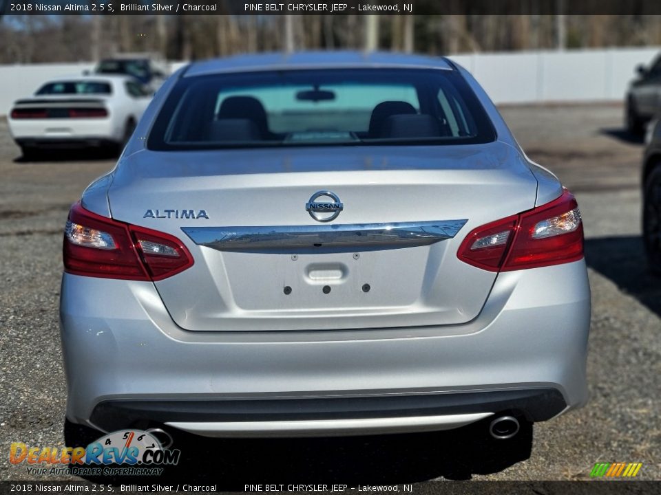 2018 Nissan Altima 2.5 S Brilliant Silver / Charcoal Photo #5