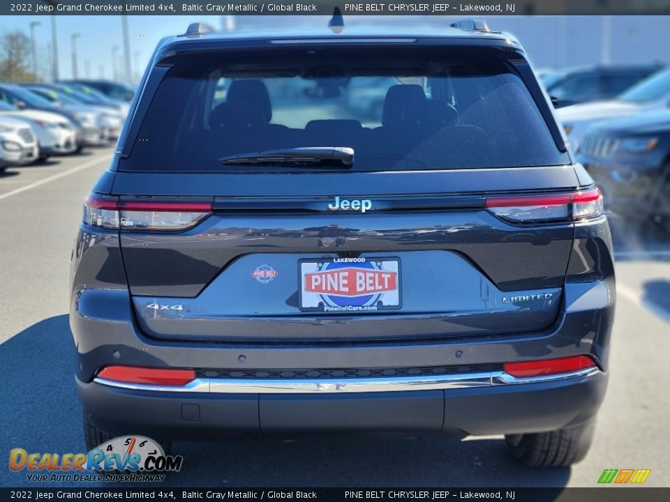 2022 Jeep Grand Cherokee Limited 4x4 Baltic Gray Metallic / Global Black Photo #5