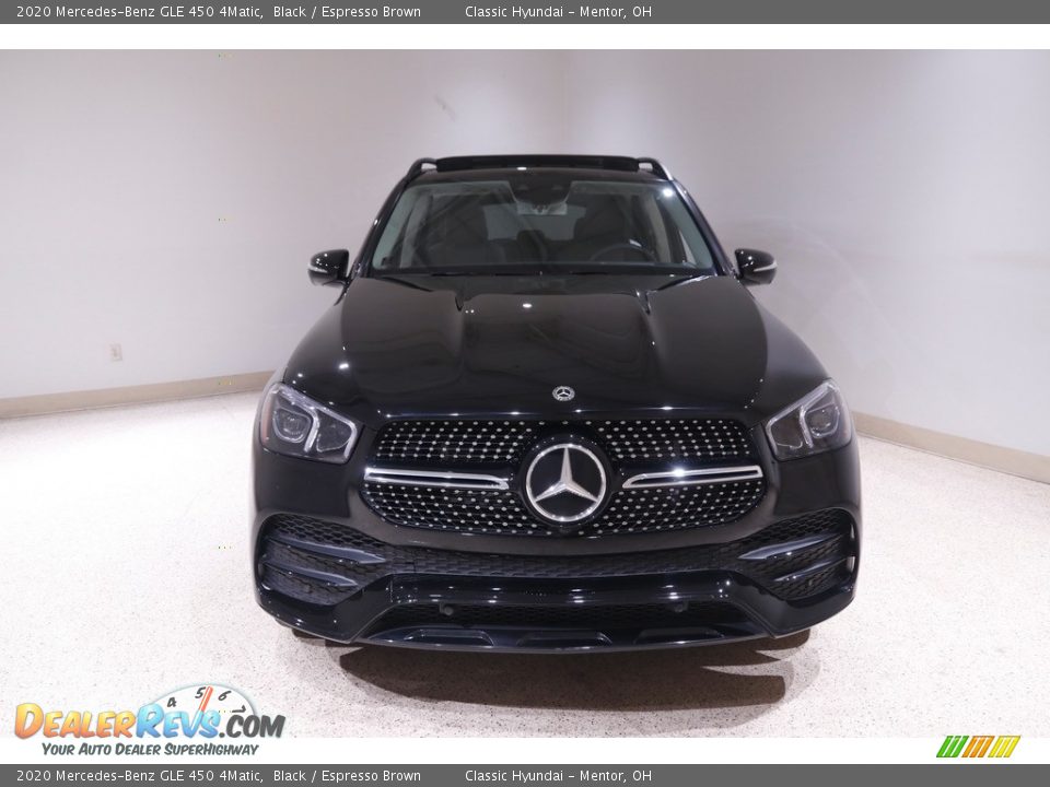 2020 Mercedes-Benz GLE 450 4Matic Black / Espresso Brown Photo #2